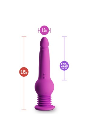 Impressions - New York - Gyro-Quake Dildo - Purple