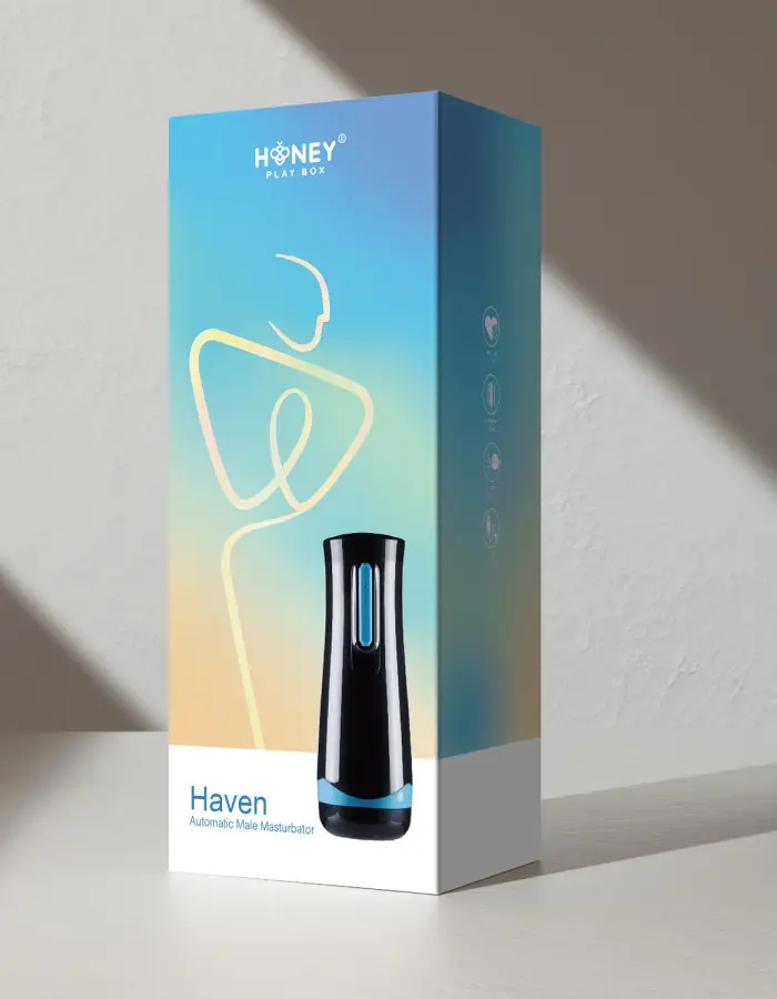 Haven - Electric Blowjob Masturbator - Black