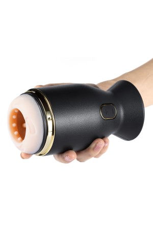 Priti - Automatic Rotating Penis Stimulator - Black