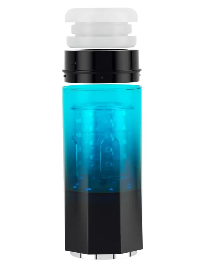 Adrian - Water Spa Rotating Male Masturbator - Blue