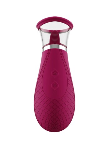 Scioness - Sucking and Licking Clitoral Stimulator - Wine Purple