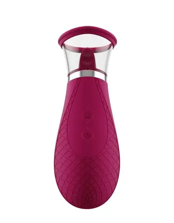 Scioness - Sucking and Licking Clitoral Stimulator - Wine Purple
