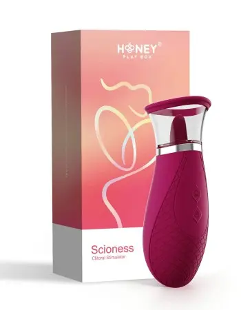Scioness - Sucking and Licking Clitoral Stimulator - Wine Purple