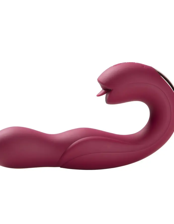 Joi Pro - Remote Control G-Spot and Clit Stimulator - Maroon