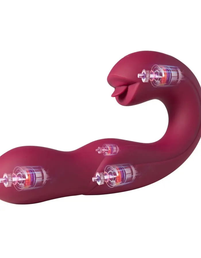Joi Pro - Remote Control G-Spot and Clit Stimulator - Maroon