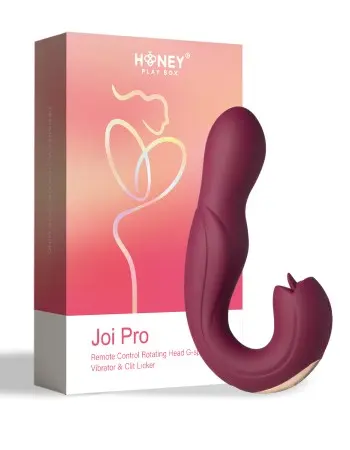 Joi Pro - Remote Control G-Spot and Clit Stimulator - Maroon
