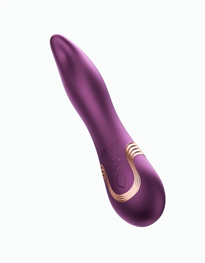 Fling - App Controlled Oral Licking Vibrator - Purple