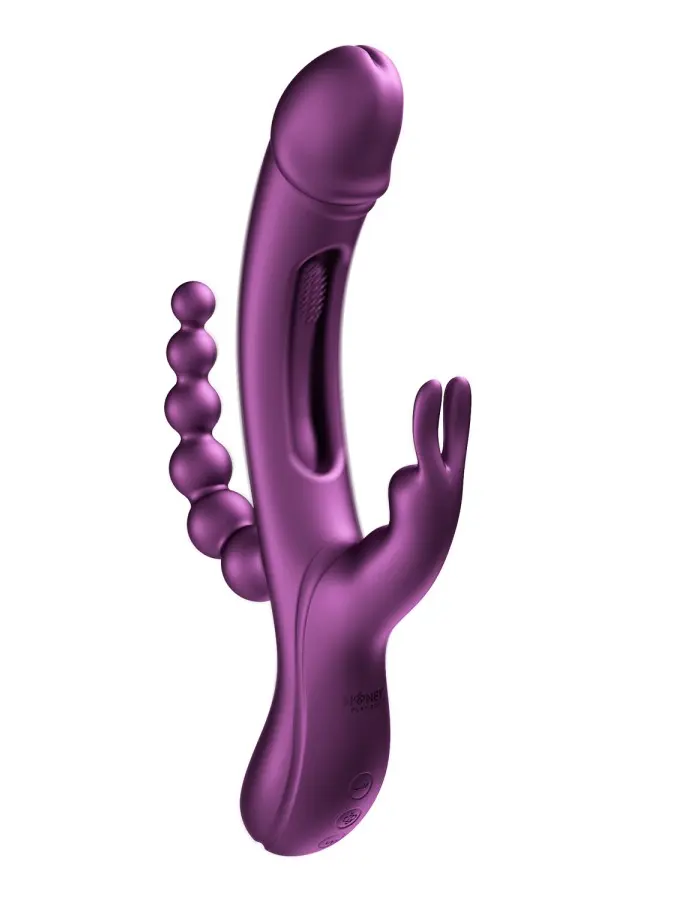 Trilux - App Controlled Rabbit Vibrator - Purple