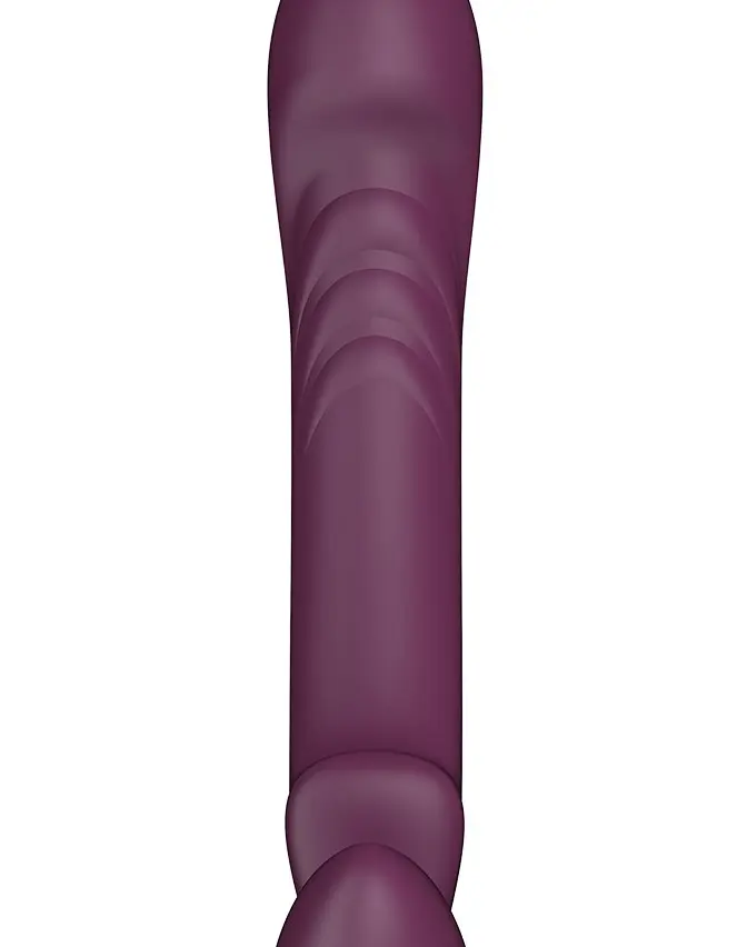 Bliss - Rotating Head Strapless Strap on - Red Wine
