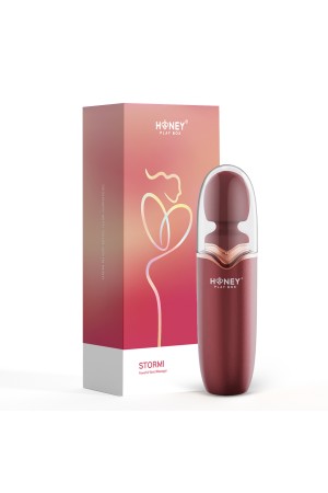 Stormi - Powerful Wand Massager - Red Wine