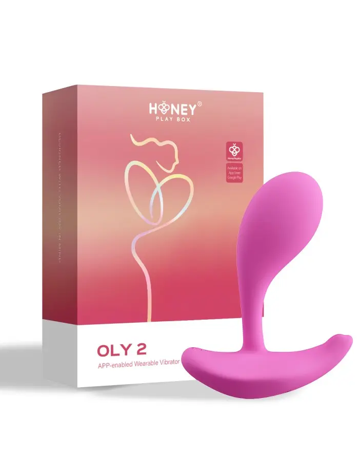Oly 2 App-Enabled Wearable Vibrator - Pink