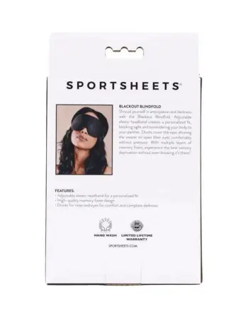 Blackout Blindfold - Black