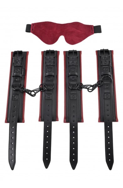 Saffron Under the Bed Restraint System - Black/red