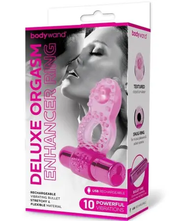 Bodywand Deluxe Orgasm Enhancer Ring - Pink
