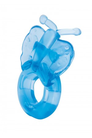 Bodywand Rechargeable Butterfly Ring - Blue