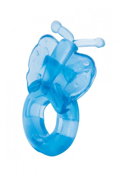 Bodywand Rechargeable Butterfly Ring - Blue