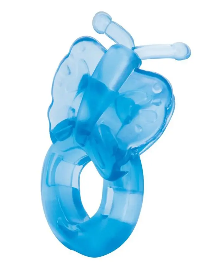 Bodywand Rechargeable Butterfly Ring - Blue
