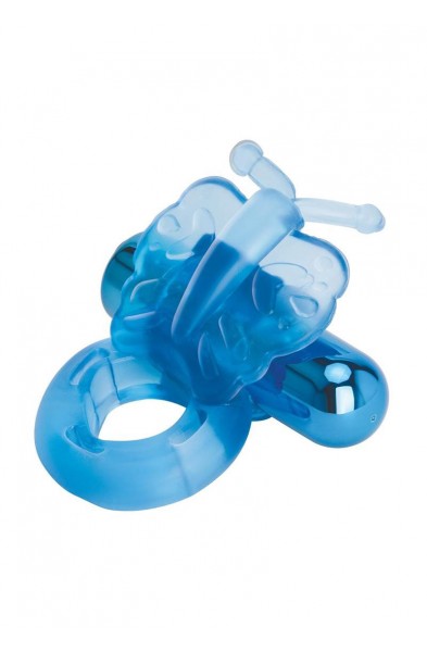 Bodywand Rechargeable Butterfly Ring - Blue