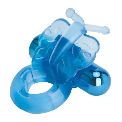 Bodywand Rechargeable Butterfly Ring - Blue
