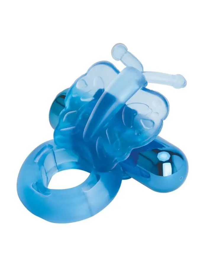 Bodywand Rechargeable Butterfly Ring - Blue