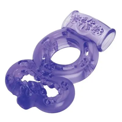Bodywand Rechargeable Duo Ring - Purple