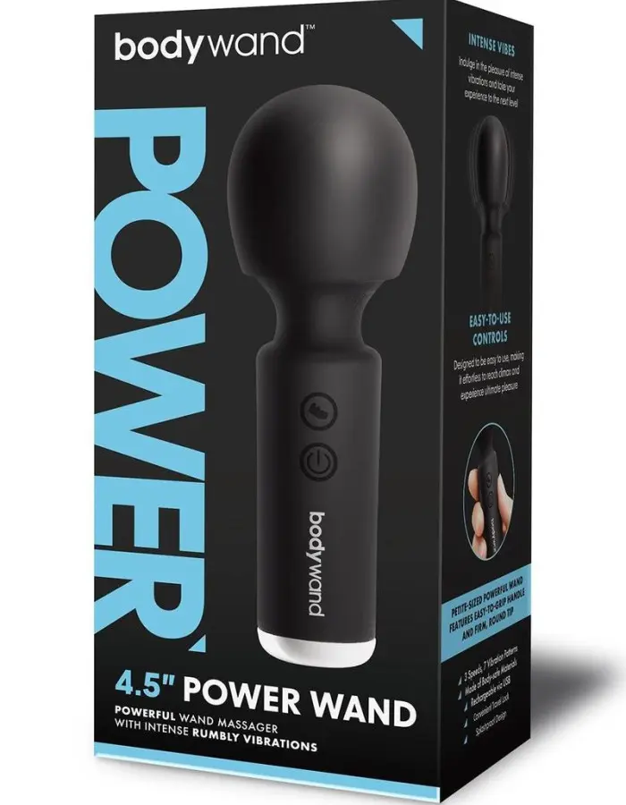 Bodywand 4.5 Inch Power Wand - Black