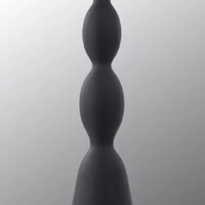 Vibrating Butt Beads - Black