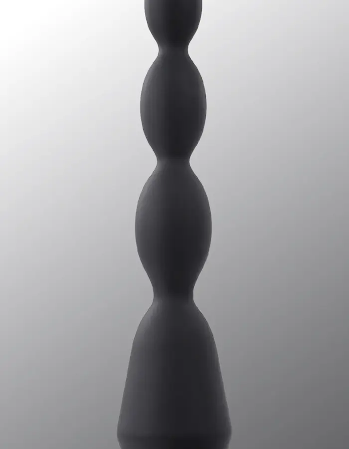 Vibrating Butt Beads - Black