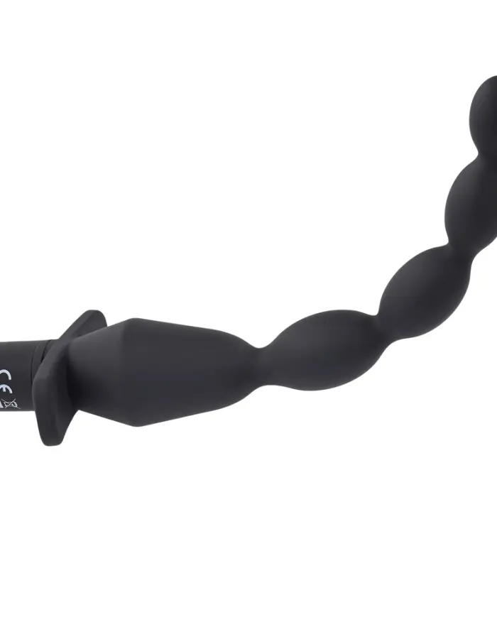 Vibrating Butt Beads - Black