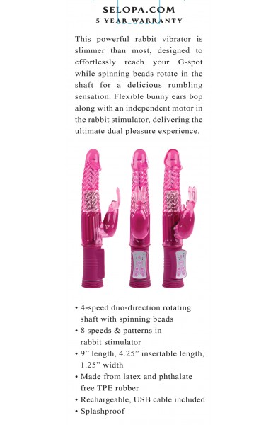 Rechargeable Bunny - Pink