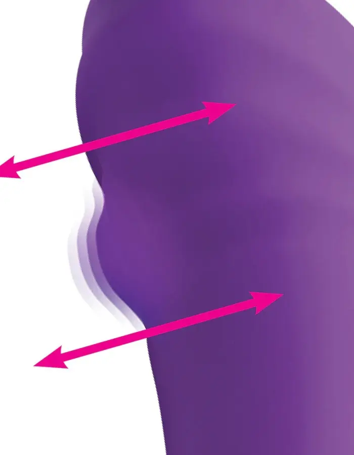 5x G-Charm Moving G-Spot Bead Mini Vibe - Violet