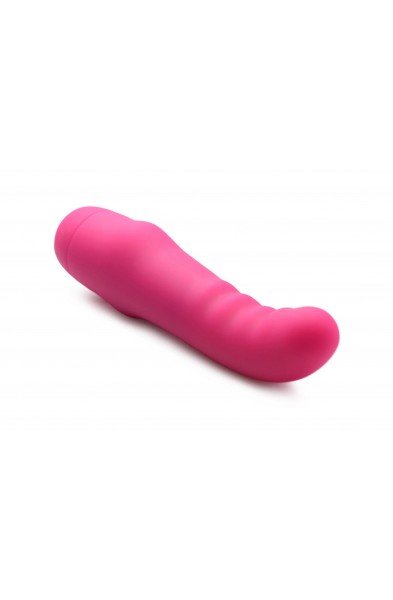 Lil Wavy Mini Silicone G-Spot Vibe - Magenta