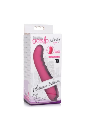 Lil Wavy Mini Silicone G-Spot Vibe - Magenta