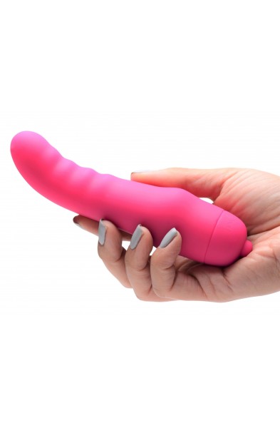 Lil Wavy Mini Silicone G-Spot Vibe - Magenta