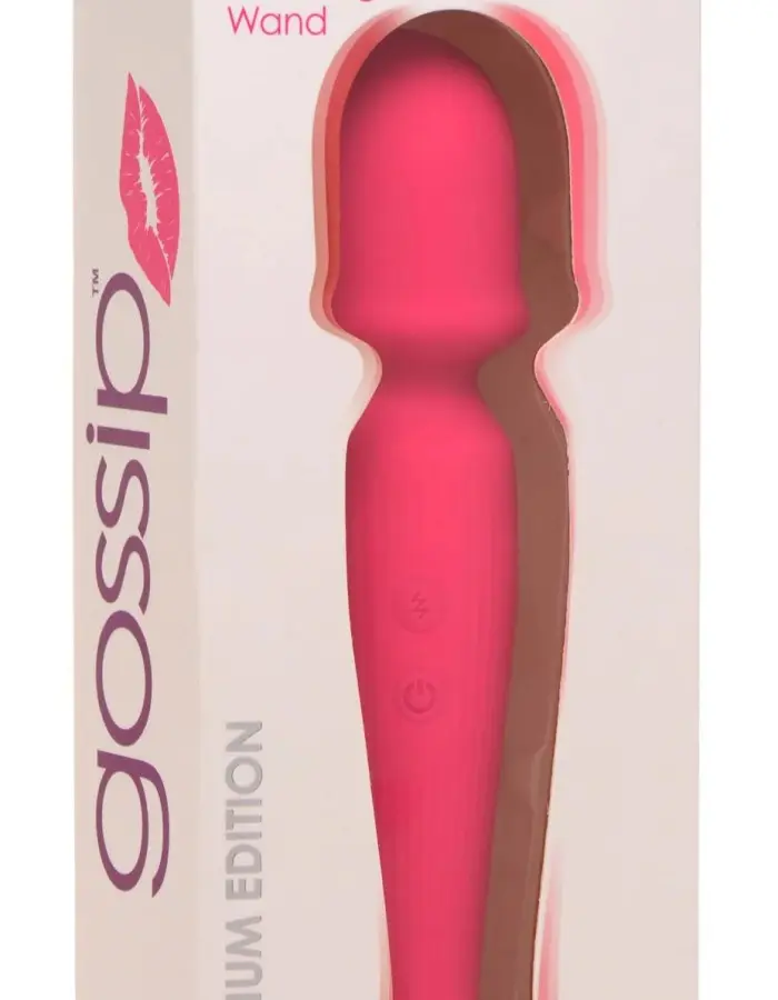 Silicone Wand Massager - Magenta