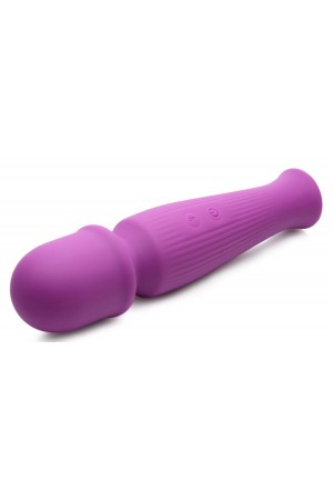 Silicone Wand Massager - Violet