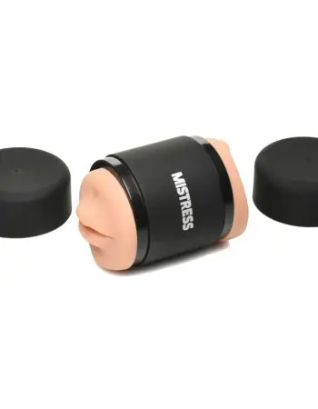 Mistress Double Shot Mouth and Pussy Stroker - Medium