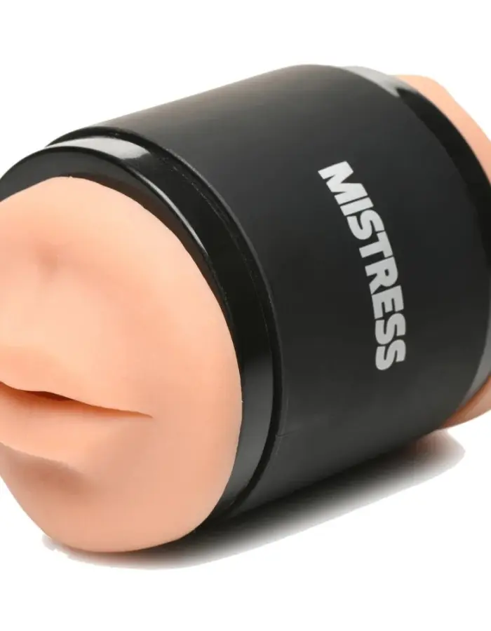 Mistress Double Shot Mouth and Pussy Stroker - Medium