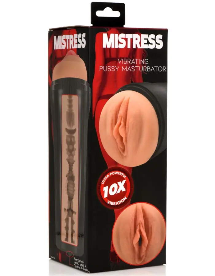 Mistress Vibrating Pussy Masturbator - Medium