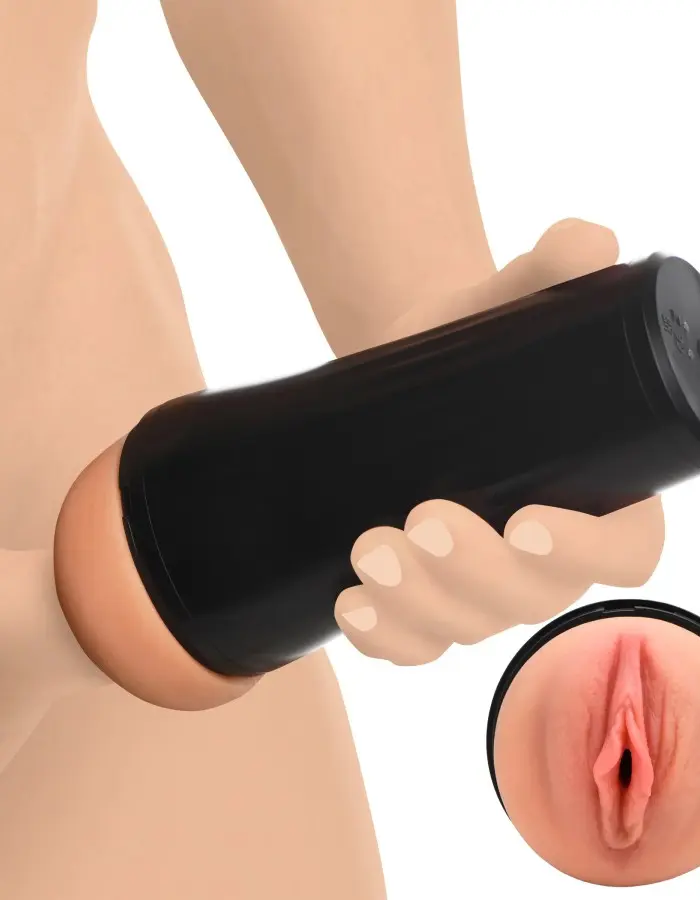 Mistress Vibrating Pussy Masturbator - Medium
