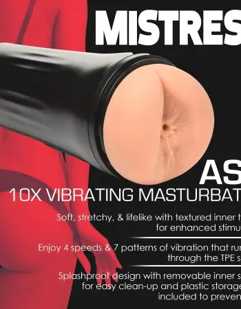 Mistress Vibrating Ass Masturbator - Medium