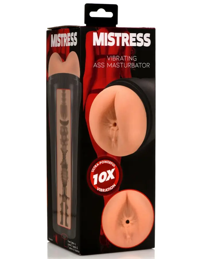 Mistress Vibrating Ass Masturbator - Medium
