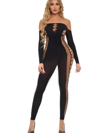 Bodystocking - One Size - Black