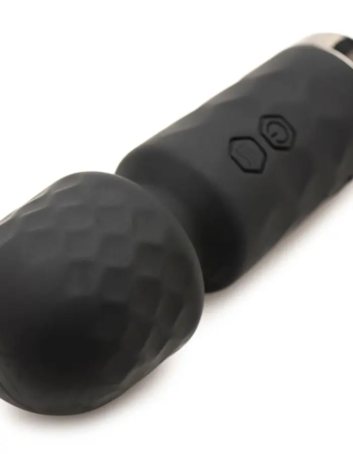 10x Mini Silicone Wand -  Black