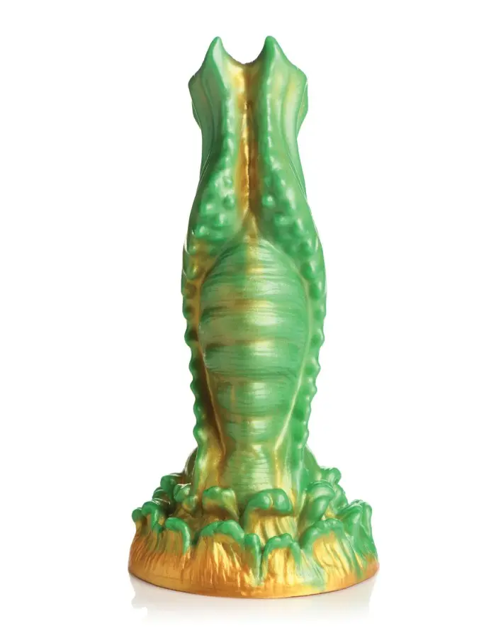 Nebula Alien Silicone Dildo - Green