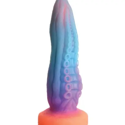 Tenta-Cock Glow-in-the-Dark Silicone Dildo