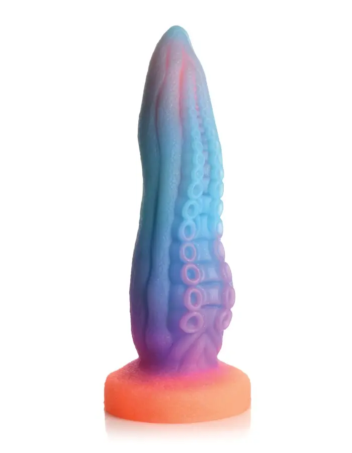 Tenta-Cock Glow-in-the-Dark Silicone Dildo
