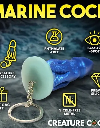 Cocktopus Keychain - Blue