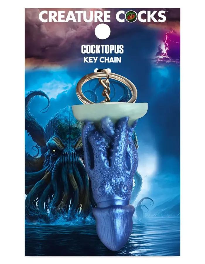 Cocktopus Keychain - Blue