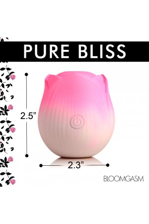 Pulsing Petals Throbbing Rose Stimulator - Pink